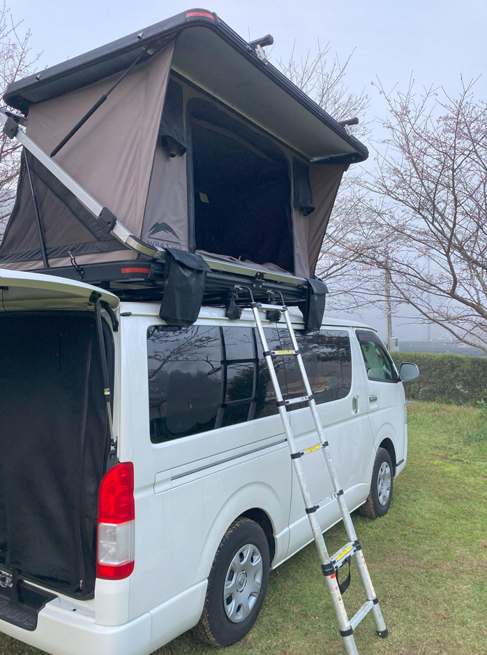 桜島満喫！　南さつま市で車上泊